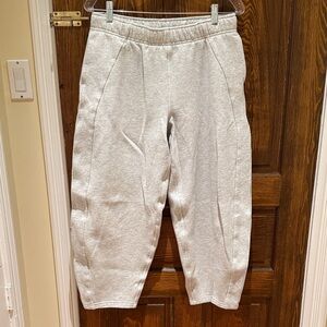 Lululemon Barrel Leg Light Gray Joggers